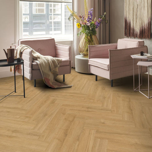 Gelasta Oakland Visgraat 7202 (rigid click) Desert