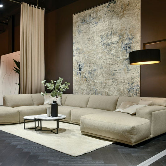 Homestyle Largo Visgraat XL Eiken zwart