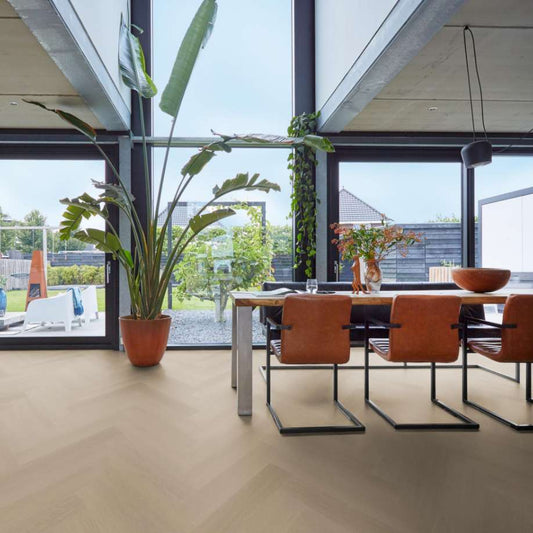 Floorlife YUP Fulham herringbone click SRC smoky