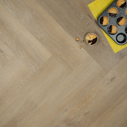 DD PVC klik brede visgraat honing