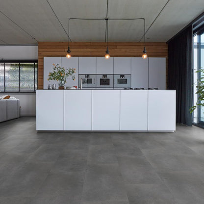 Floorlife Southwark dryback dark grey