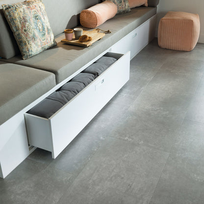 DD PVC klik Flinke tegel bitterkoek 90,6x44,8 cm