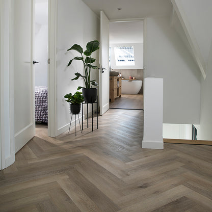 DD PVC klik Trendy visgraat honing