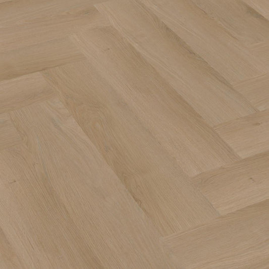 Floorlife YUP Merton herringbone dryback natural oak