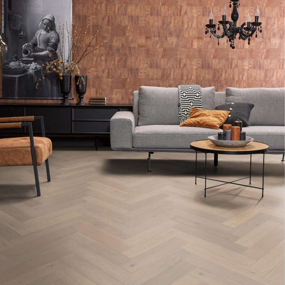 Floorlife Beverly Hills visgraat rustiek wit 4102