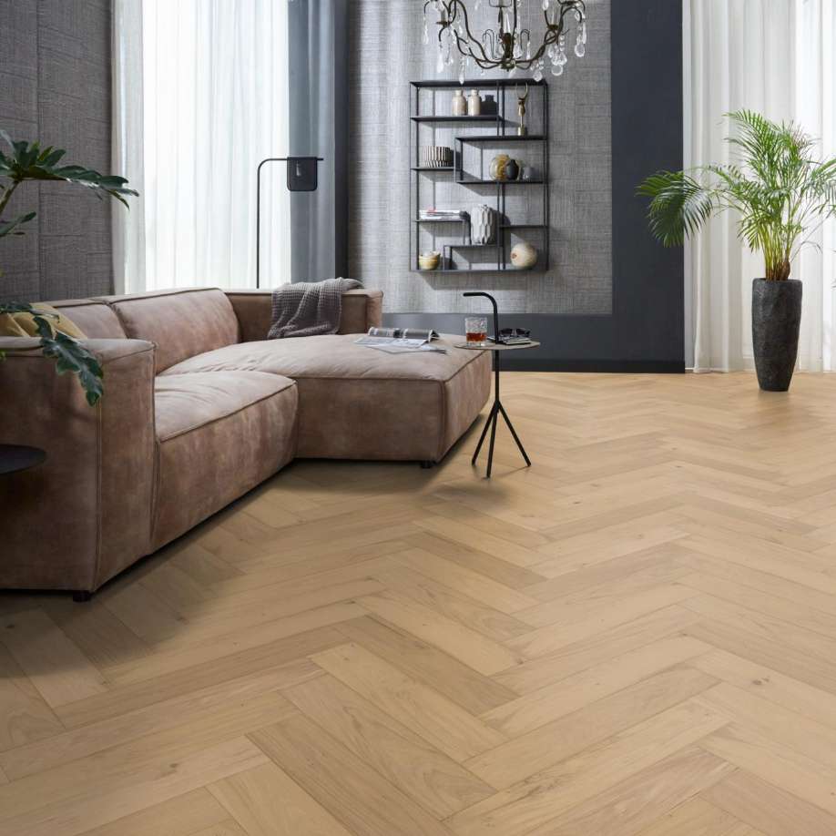 Floorlife Beverly Hills visgraat rustiek blank 4105