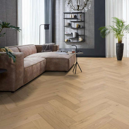 Floorlife Beverly Hills visgraat rustiek blank 4105