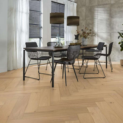 Floorlife Beverly Hills visgraat rustiek blank 4105