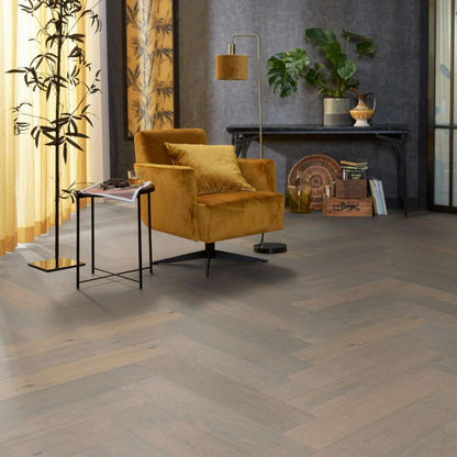 Floorlife Beverly Hills visgraat rustiek dubbel gerookt wit 4104