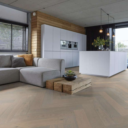 Floorlife Beverly Hills visgraat rustiek dubbel gerookt wit 4104