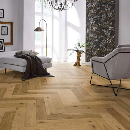 Floorlife Beverly Hills visgraat rustiek dubbel gerookt naturel 4103