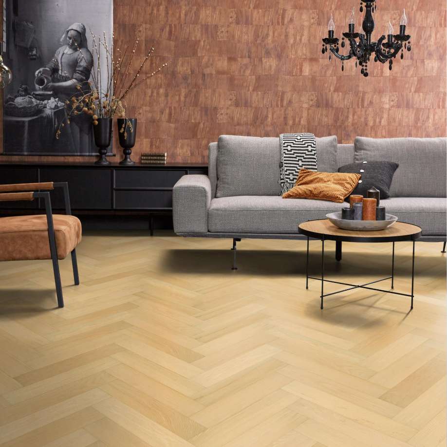 Floorlife Beverly Hills visgraat select beige