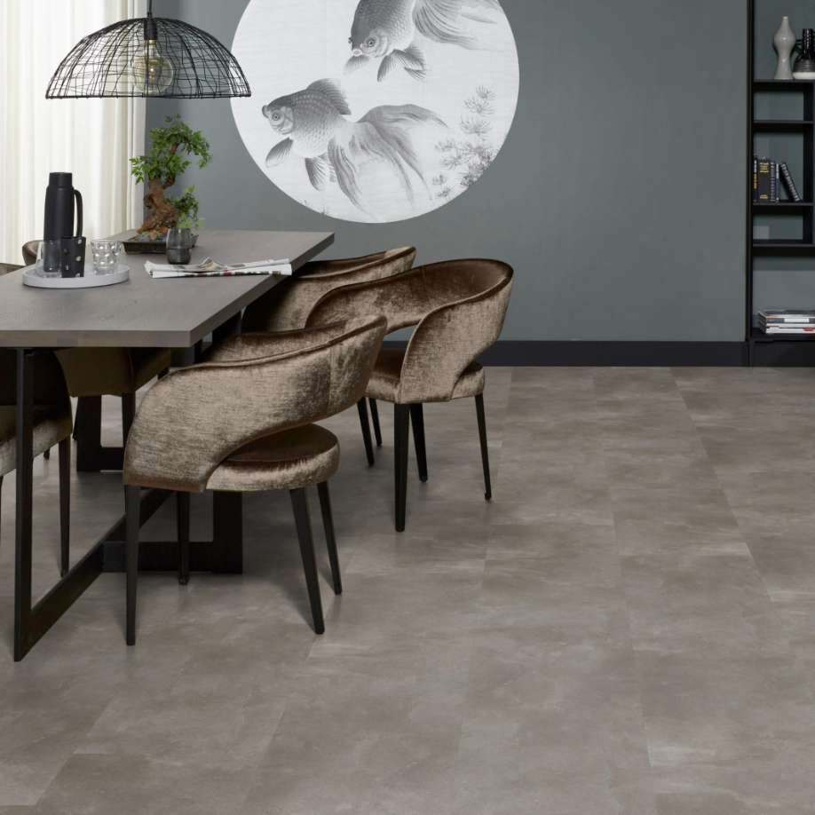 Floorlife Ealing click SRC warm grey