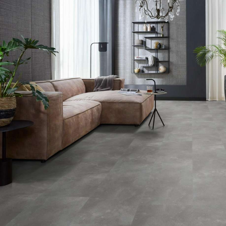 Floorlife Ealing dryback dark grey