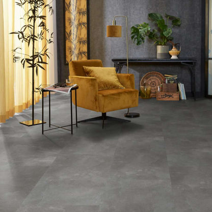 Floorlife Ealing dryback dark grey