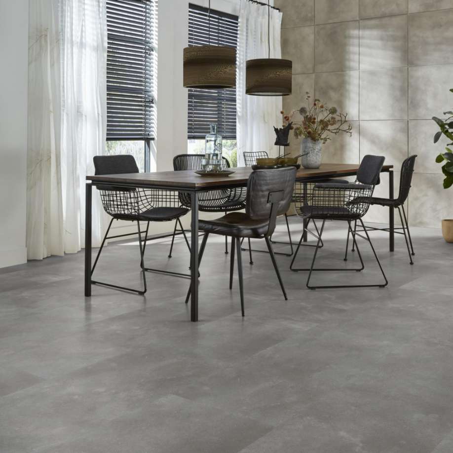 Floorlife Ealing dryback dark grey