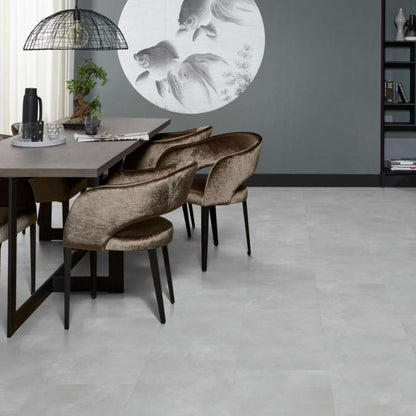 Floorlife Ealing dryback light grey