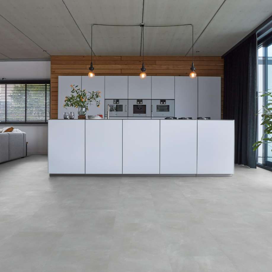 Floorlife Ealing dryback light grey