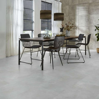 Floorlife Ealing dryback light grey