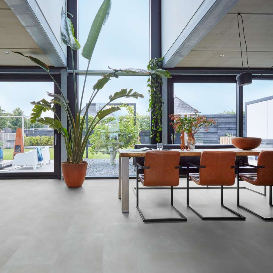 Floorlife Ealing dryback light grey