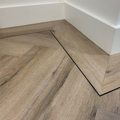 Gelasta City Visgraat 4701 (dryback) Smoked Oak Natural