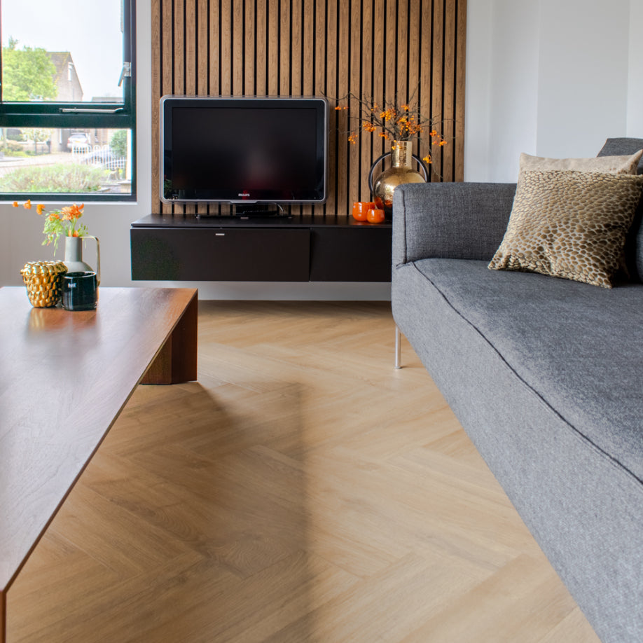 Gelasta Oakland Visgraat 6201 (dryback) Naturel