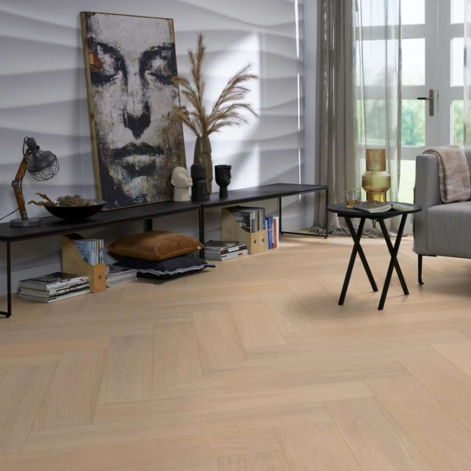 Floorlife Gramercy Park visgraat select wit 5002