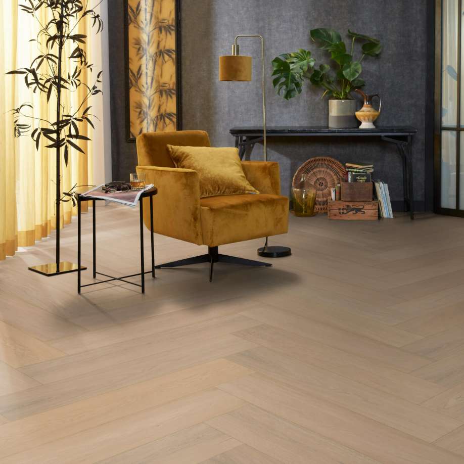 Floorlife Gramercy Park visgraat select wit 5002