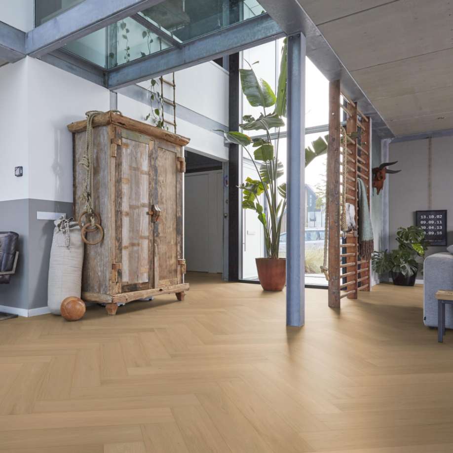 Floorlife Gramercy Park visgraat select blank 5003