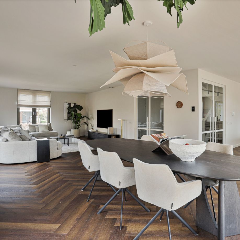 Hebeta Cayenne Visgraat XL Eiken rustiek goud bruin