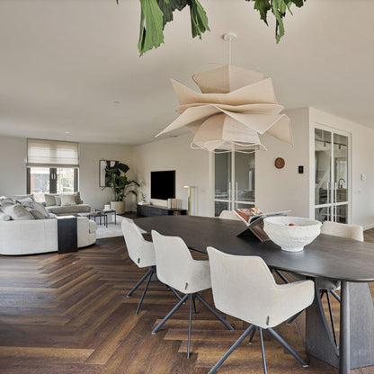 Homestyle Cayenne Visgraat XL Eiken rustiek goud bruin