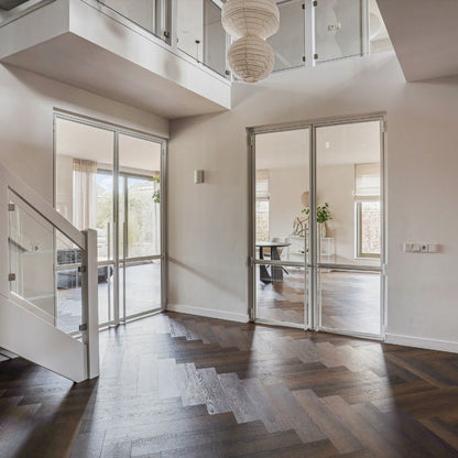 Homestyle Cayenne Visgraat XL Eiken rustiek goud bruin