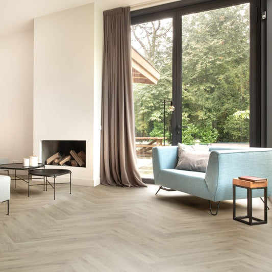 Hebeta Chamonix Visgraat XL Eiken rustiek naturel