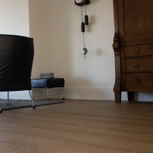 Hebeta Charente XL Plank Naturel eiken grijs