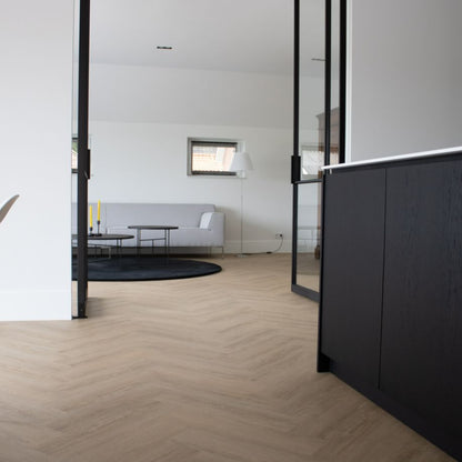 Hebeta Charente Visgraat XL Naturel licht eiken