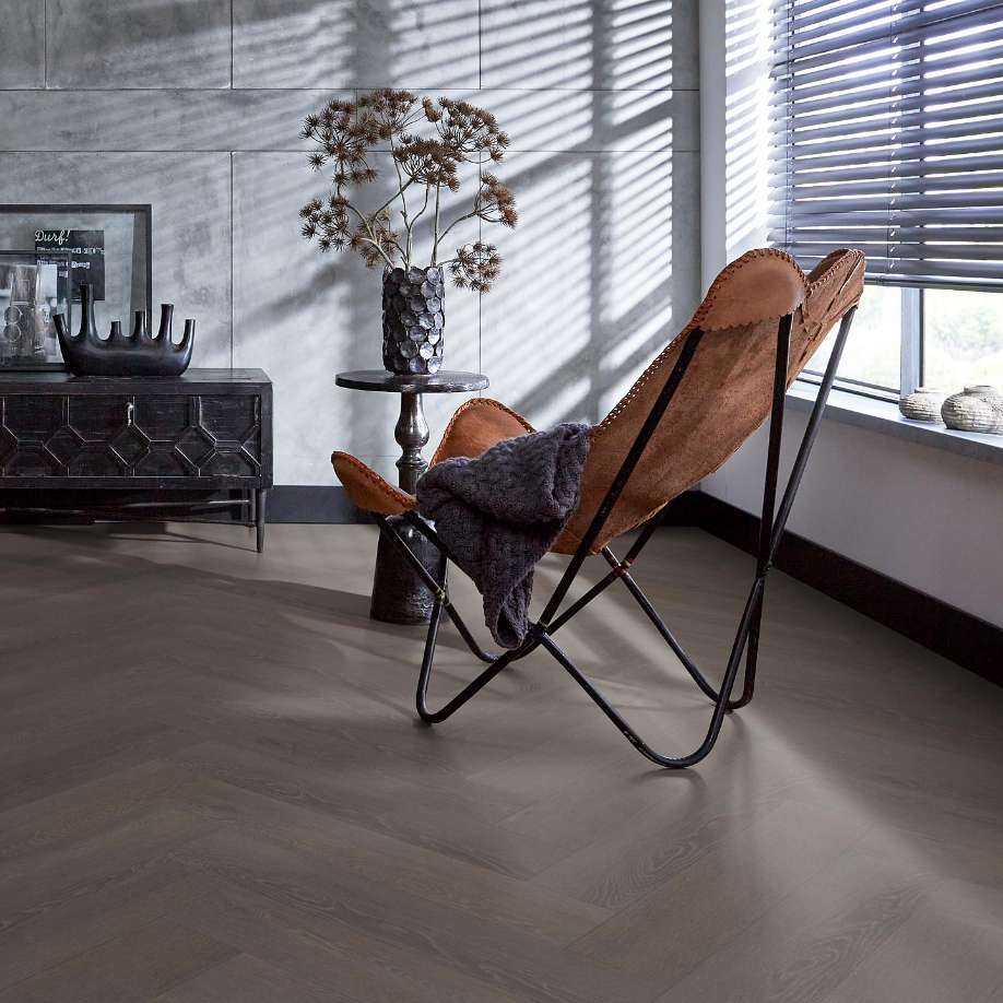 vtwonen Herringbone click SRC charcoal