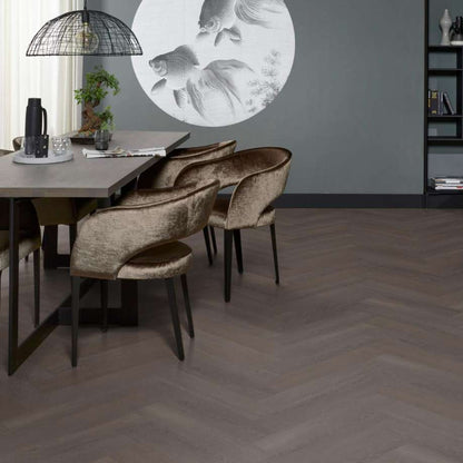 vtwonen Herringbone click SRC charcoal