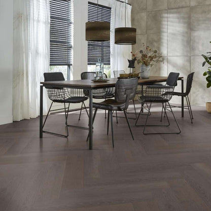 vtwonen Herringbone click SRC charcoal