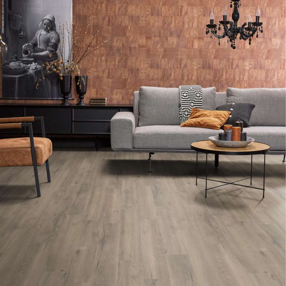 Floorlife Inwood eiken donkergrijs 2427