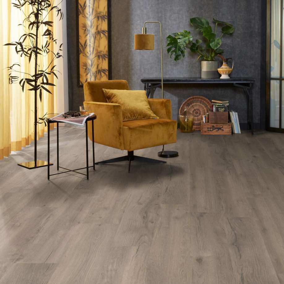 Floorlife Inwood eiken donkergrijs 2427