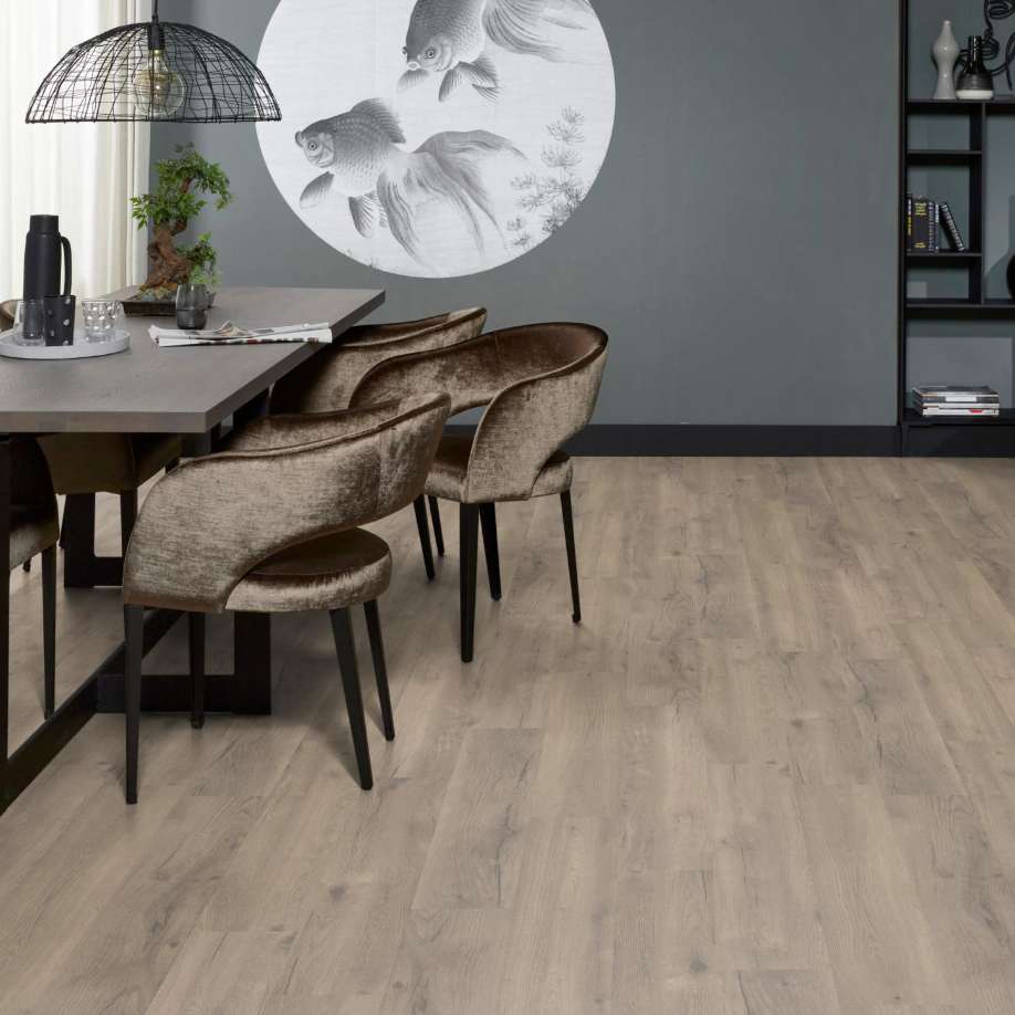 Floorlife Inwood eiken donkergrijs 2427