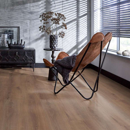 Floorlife Inwood eiken middenbruin 6019