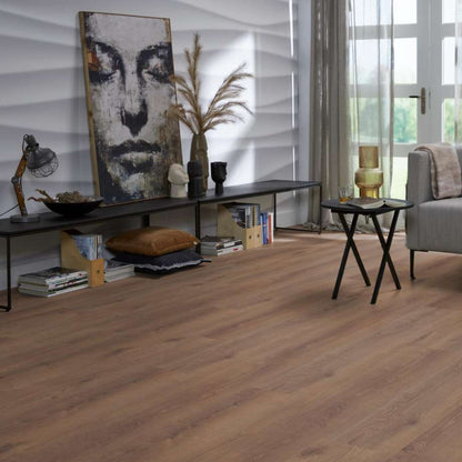 Floorlife Inwood eiken middenbruin 6019