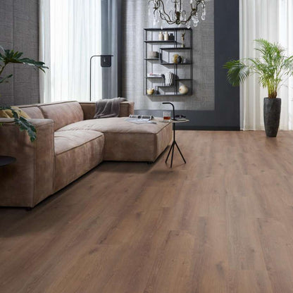 Floorlife Inwood eiken middenbruin 6019