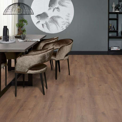 Floorlife Inwood eiken middenbruin 6019
