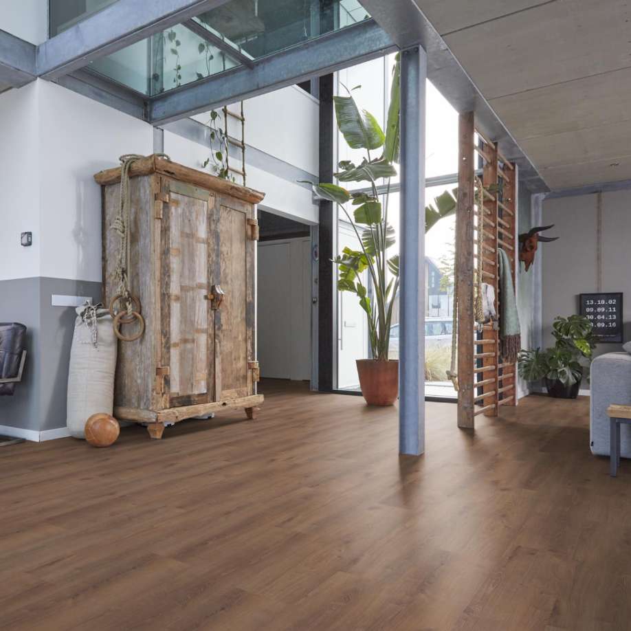 Floorlife Inwood eiken middenbruin 6019
