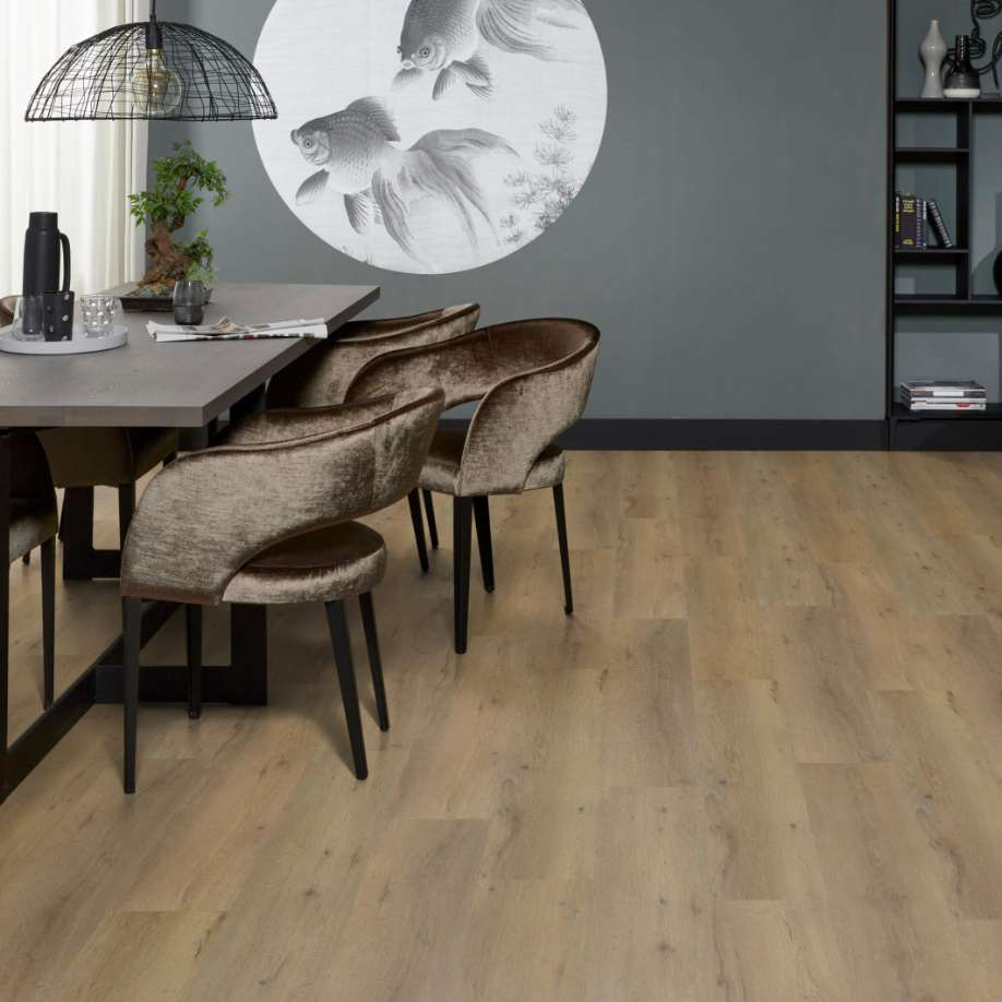 Floorlife Leyton dryback dark oak
