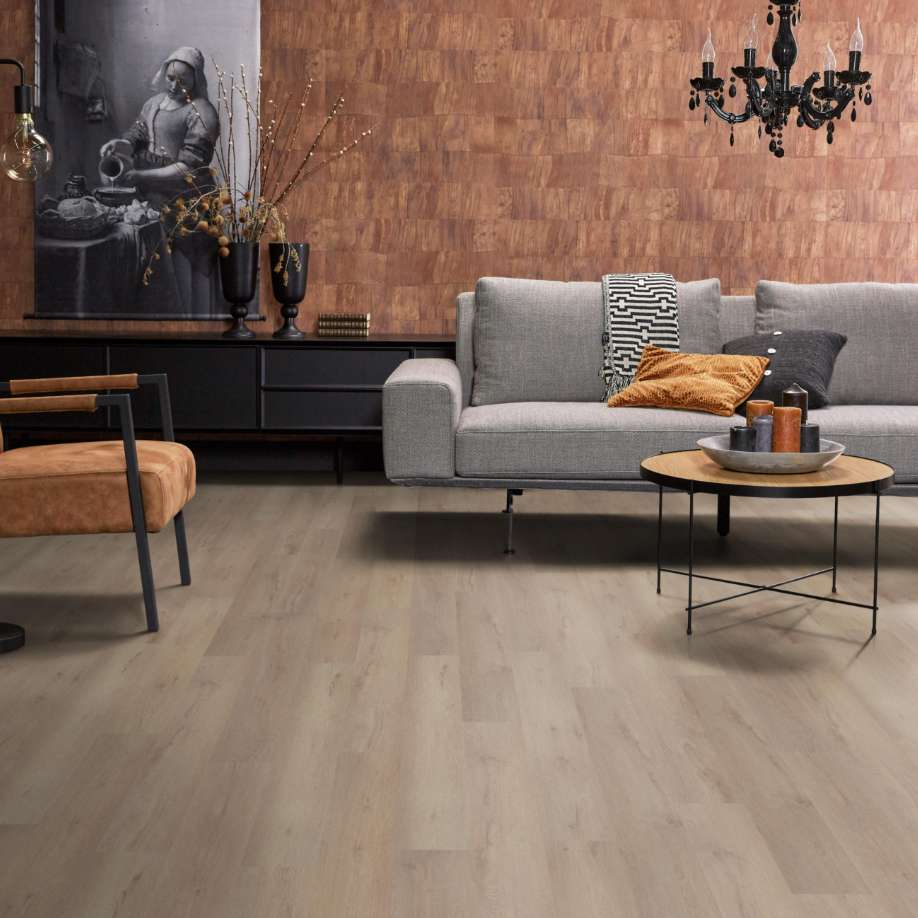 Floorlife Livingston lichtbeige eiken