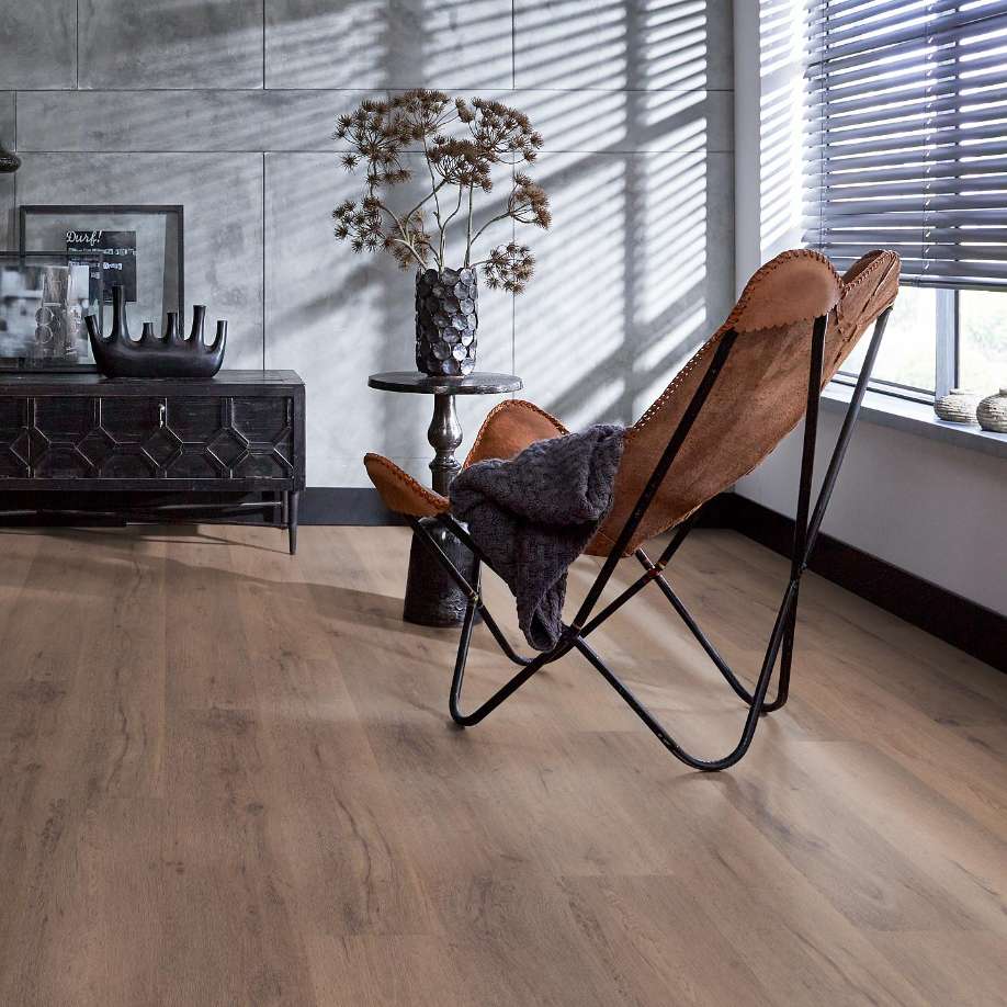 Floorlife Livingston grijsbruin eiken