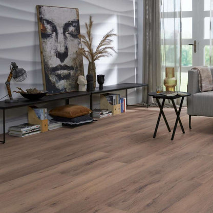 Floorlife Livingston grijsbruin eiken
